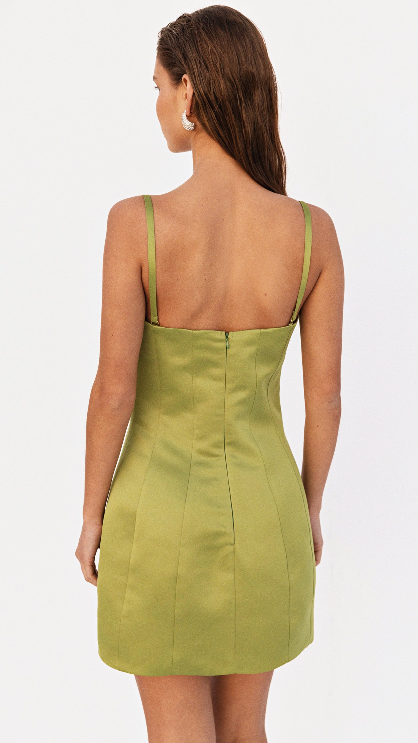 Lavinia Olive Mini Dress
