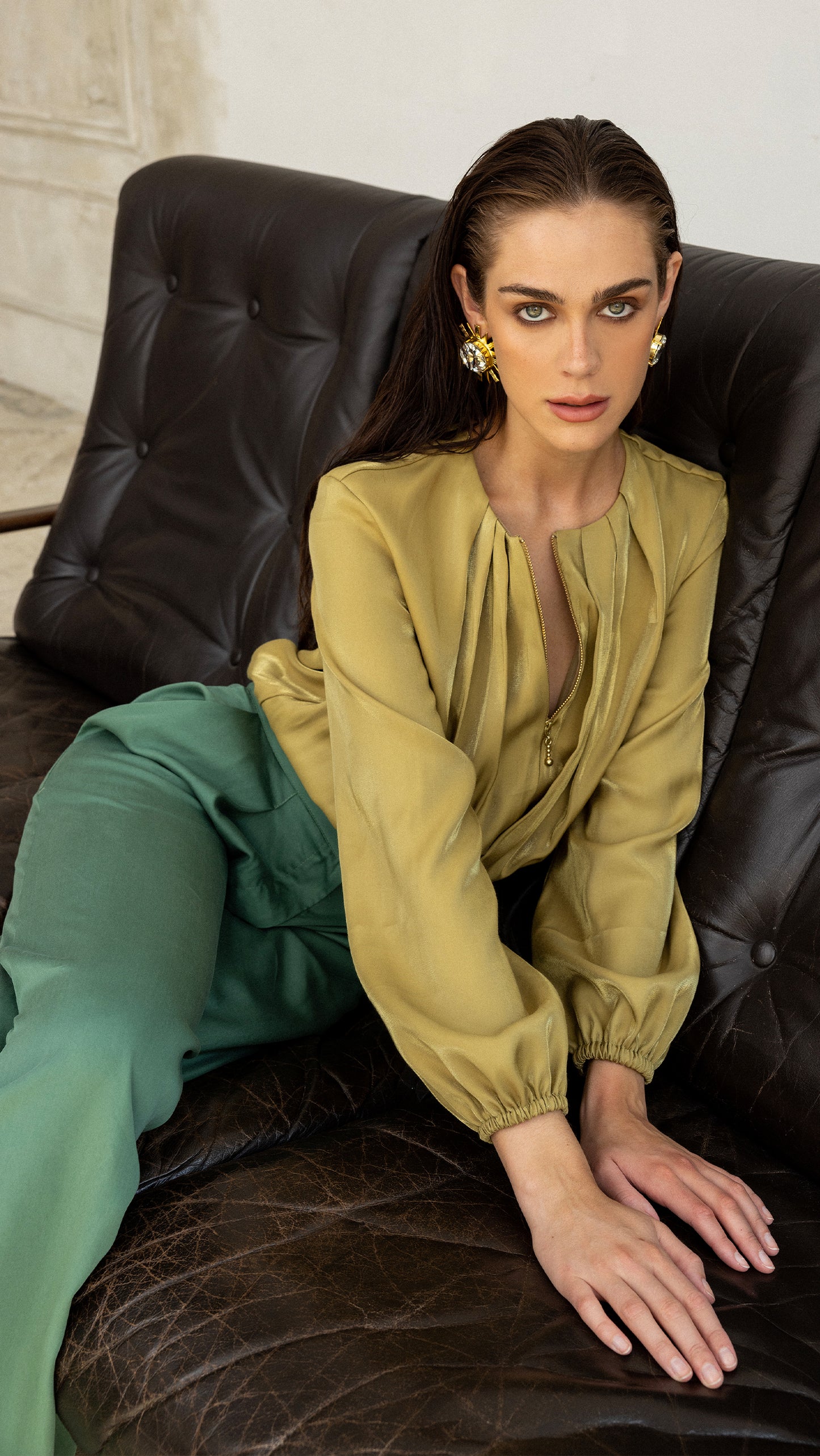 Piper Dark Green Pants