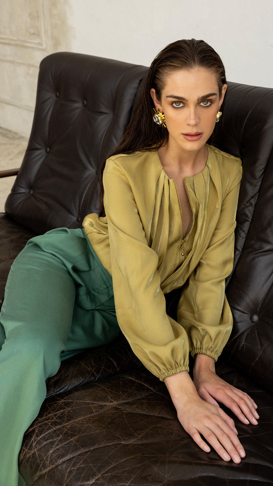 Piper Dark Green Pants