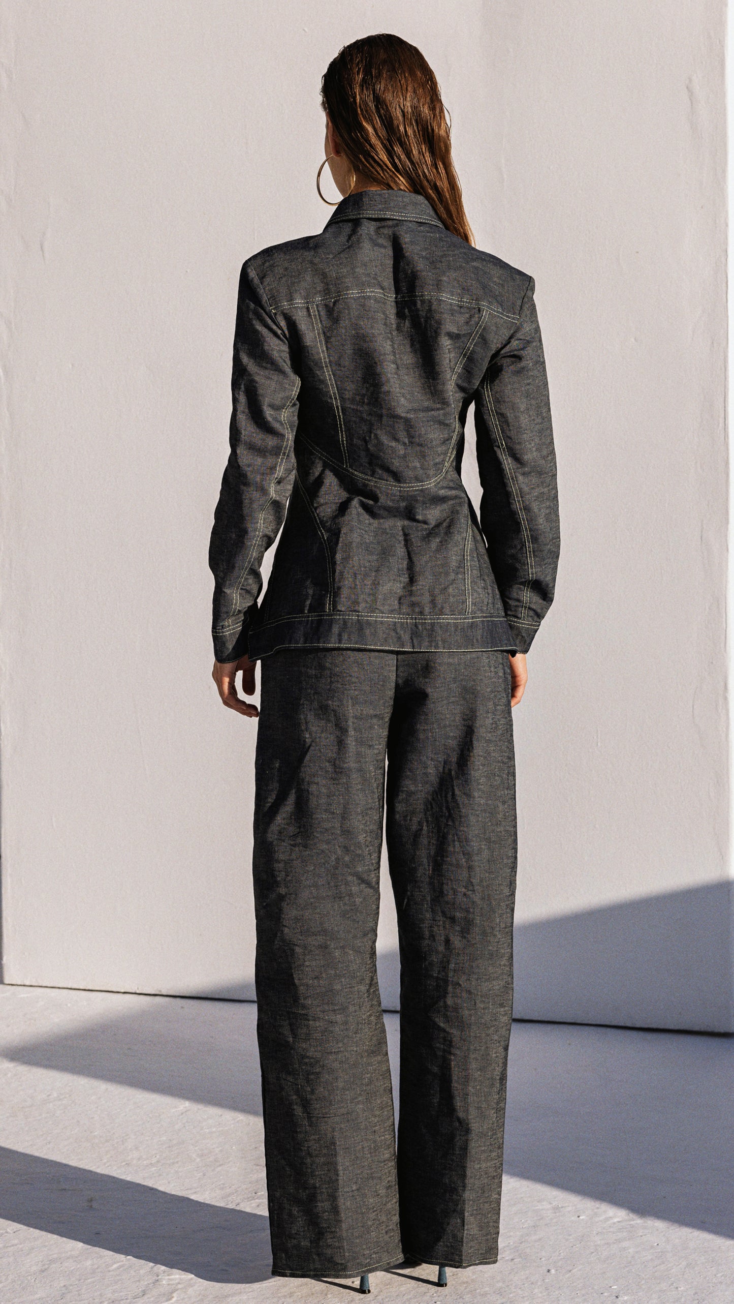 Zarina Shirt and Silvanel Pant Denim