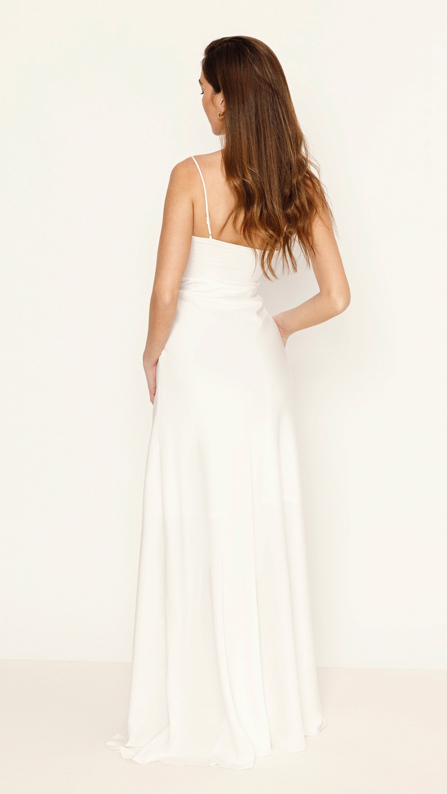 Zephyrine White Maxi Dress