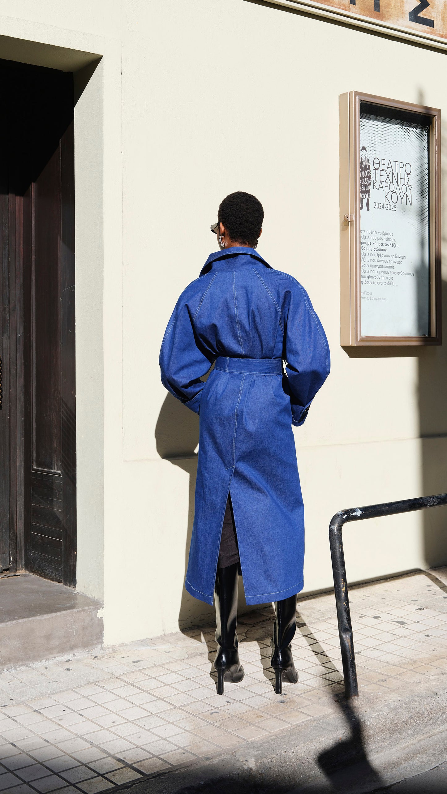 Addison Denim Trench