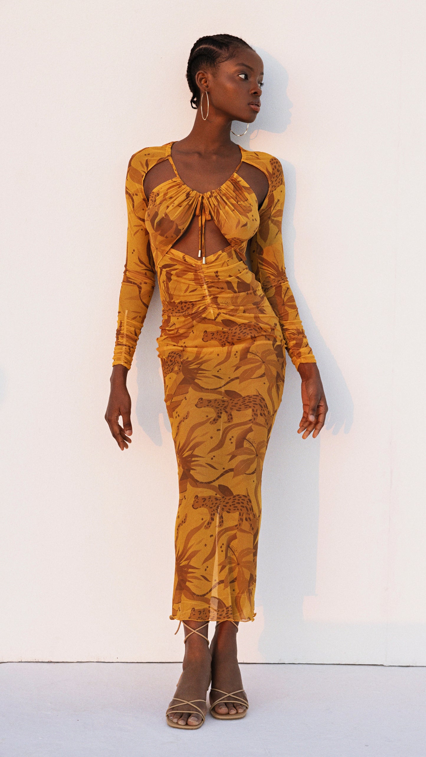 Arcadia Cheetah Print Dress