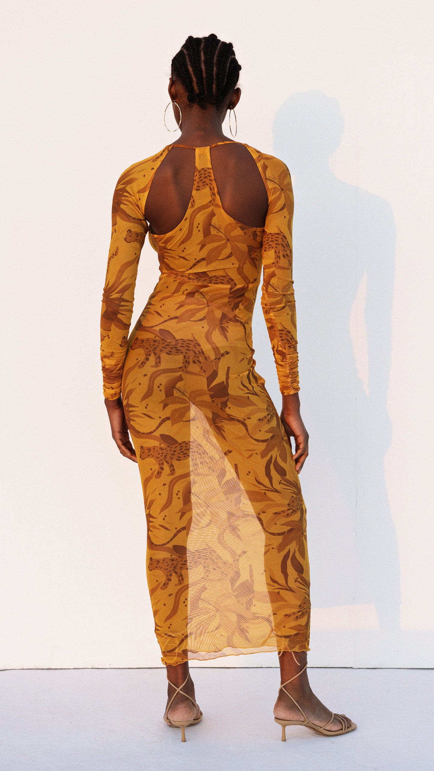 Arcadia Cheetah Print Dress