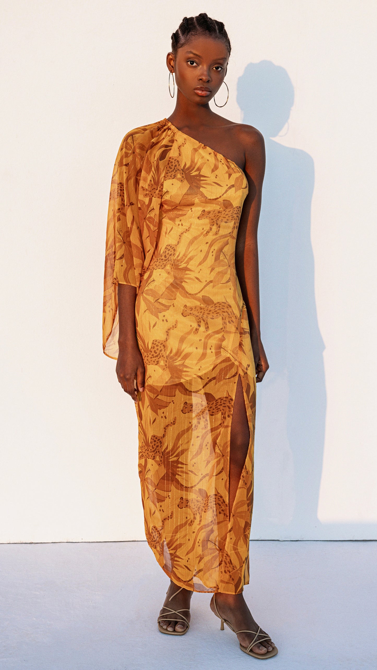 Fiorina Cheetah Print Dress