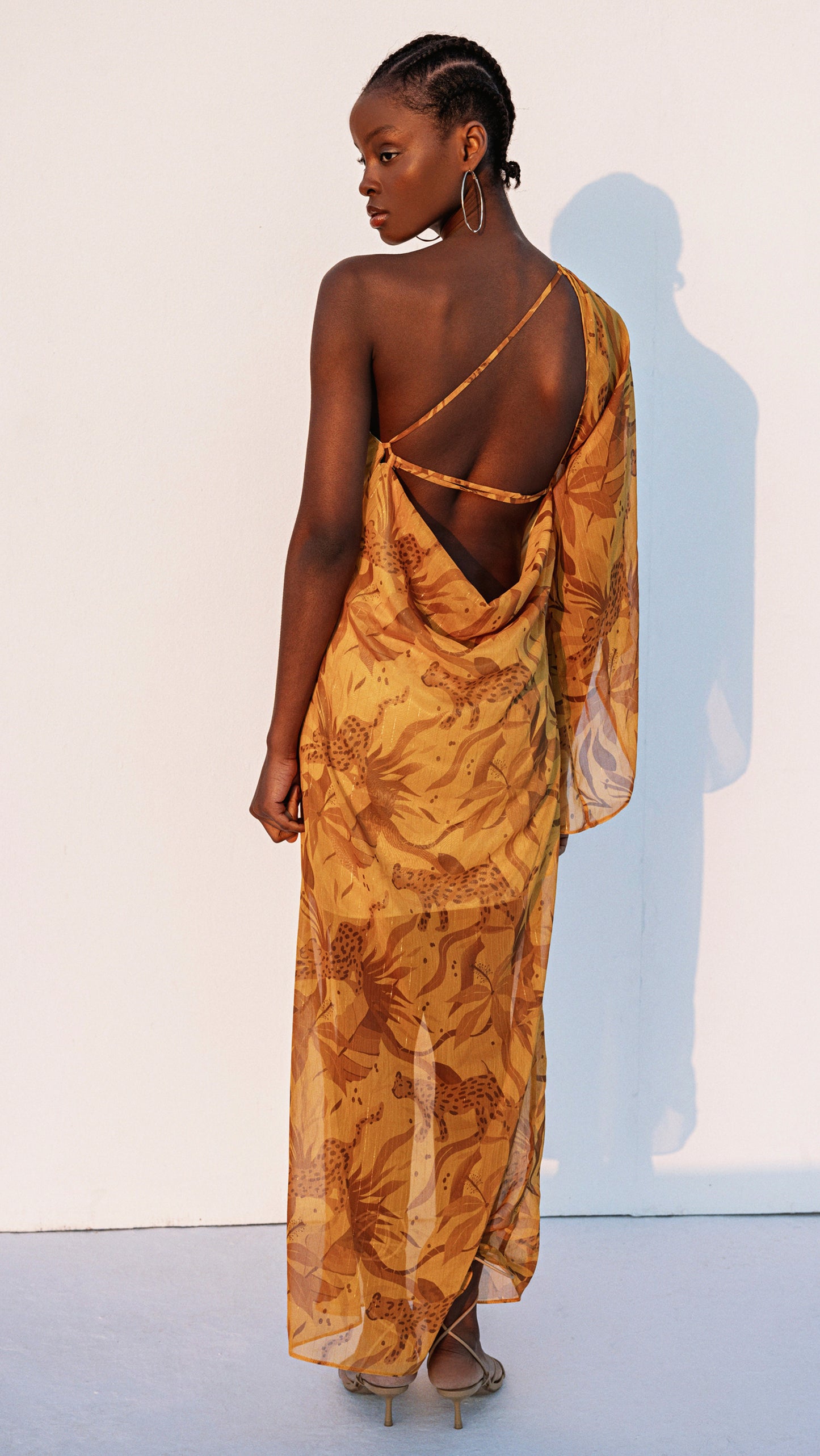 Fiorina Cheetah Print Dress