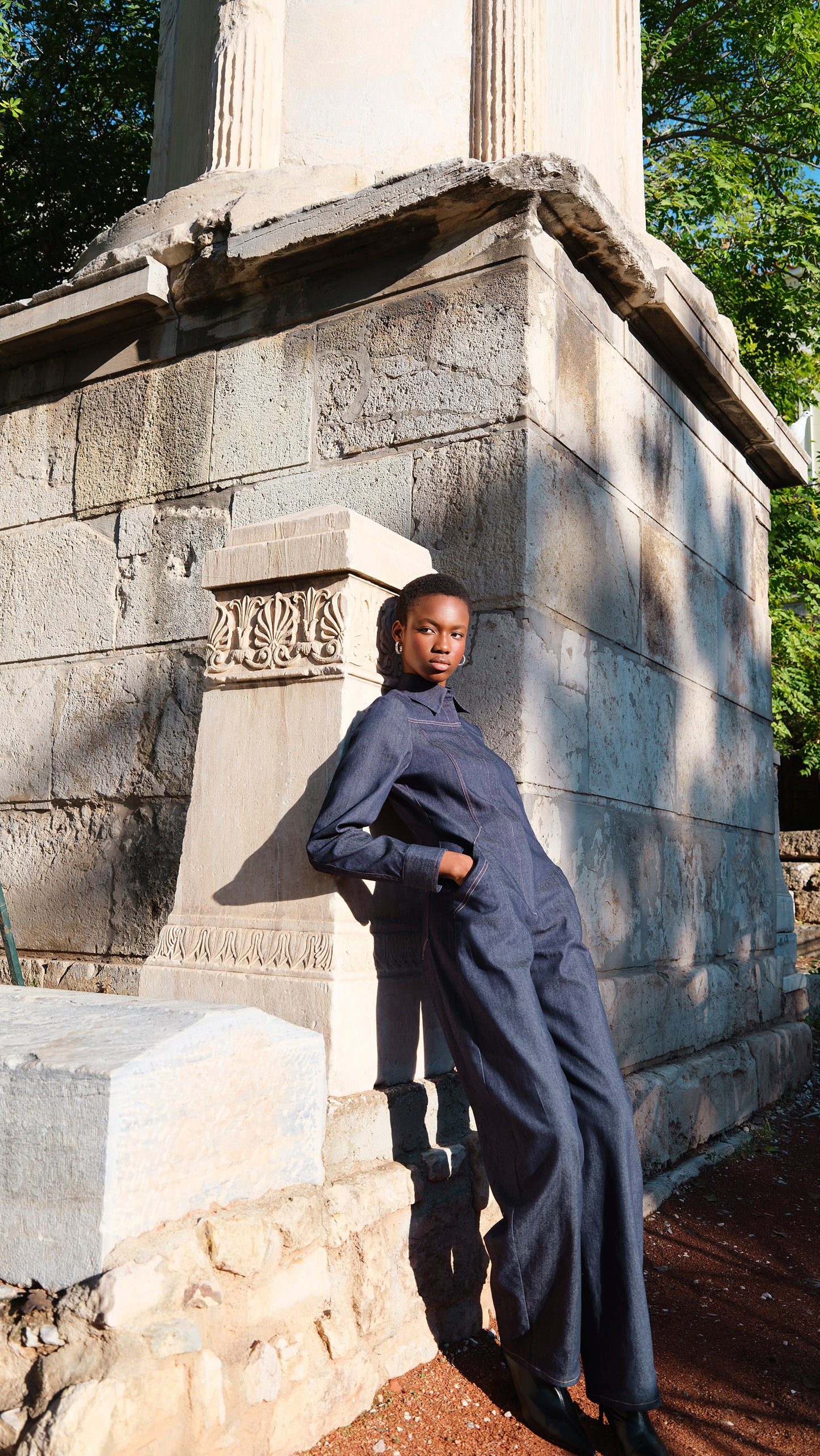 Hailey Denim Jumpsuit