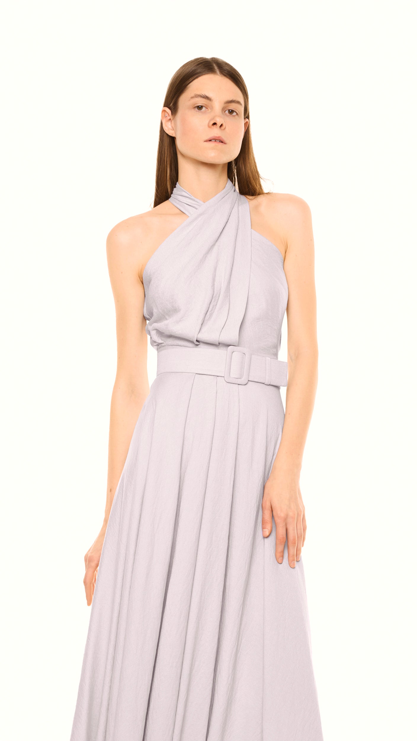 Isabeau Grey Dress