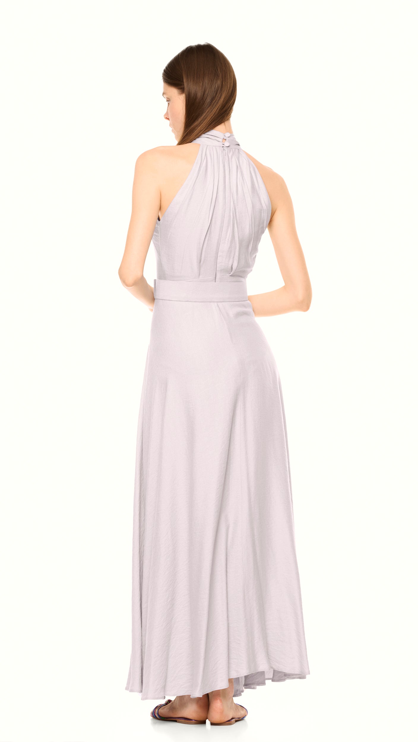 Isabeau Grey Dress