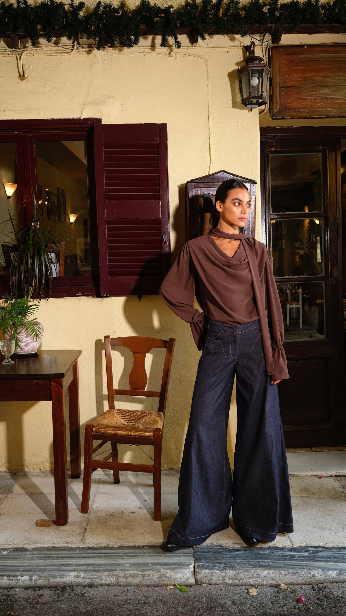 Lina Blouse & Soraya Jeans Outfit