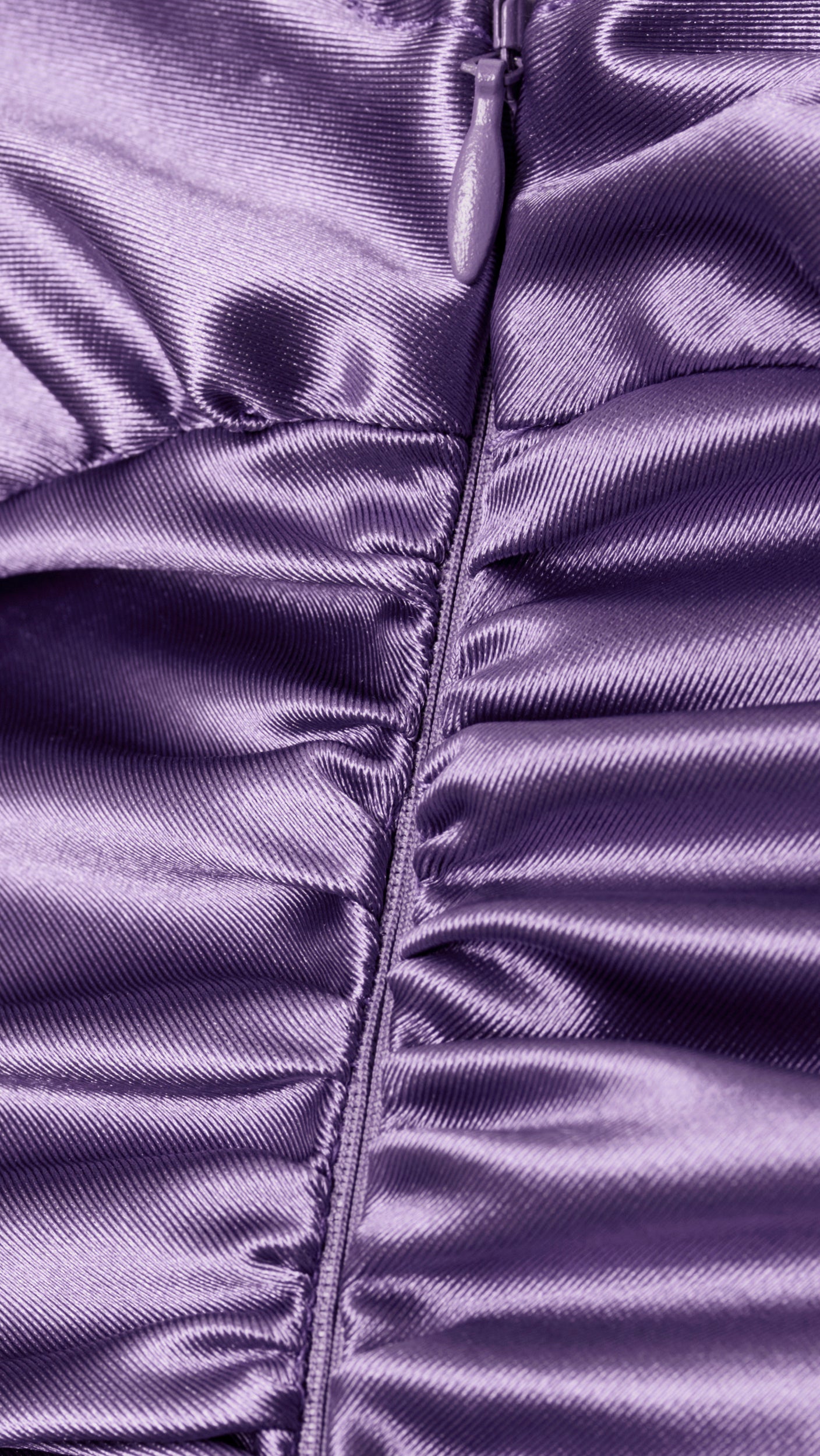 Nirva Purple Stretchy Mini Dress