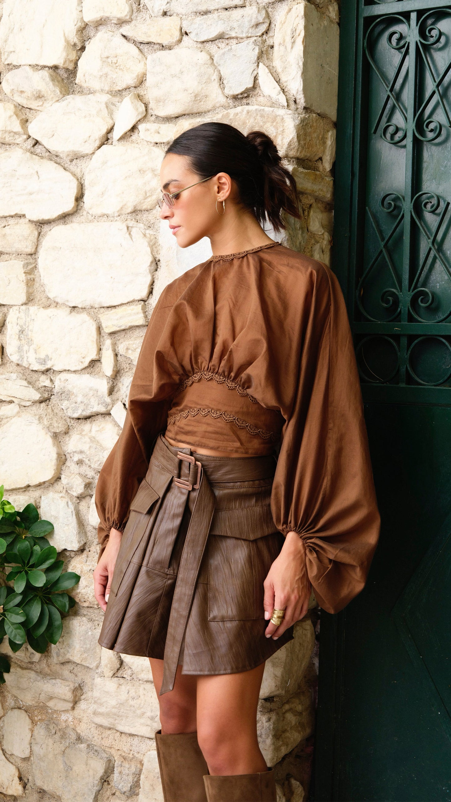 Noura Top & Selin Skirt Outfit