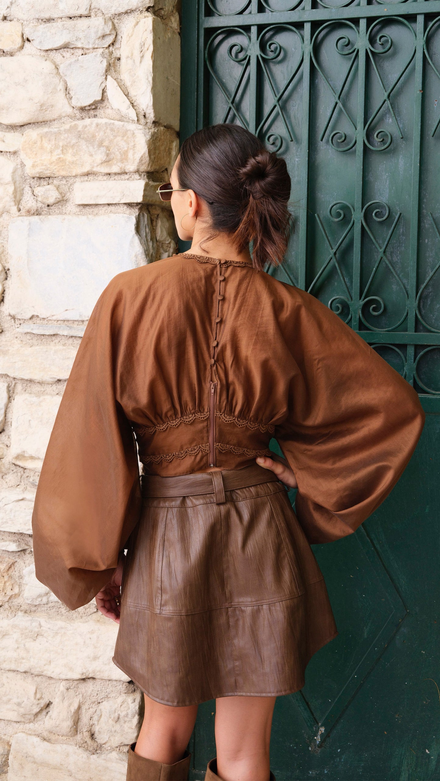 Noura Top & Selin Skirt Outfit