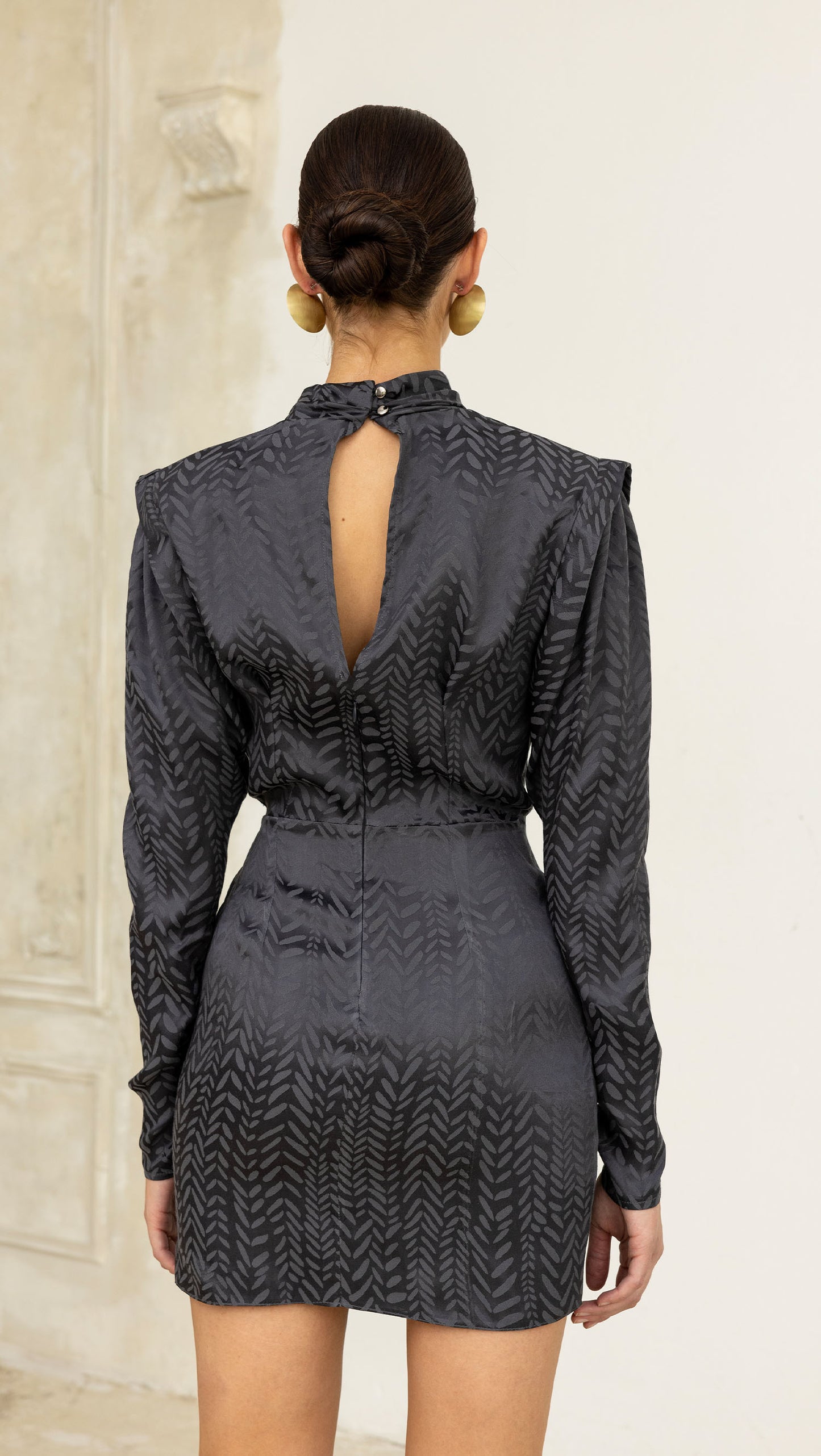 Penelope Dark Grey Dress