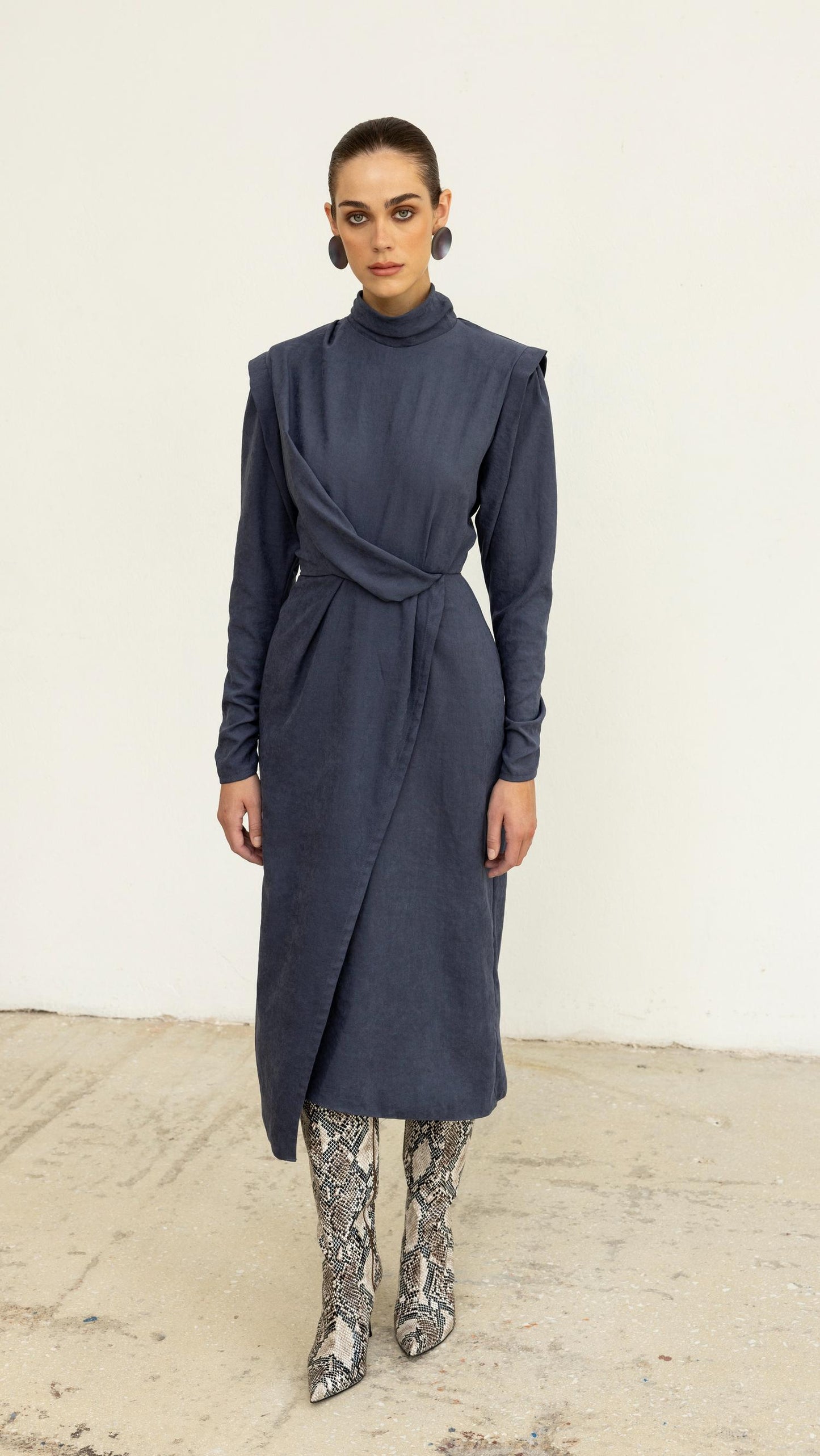 Ruby Dark Blue Dress