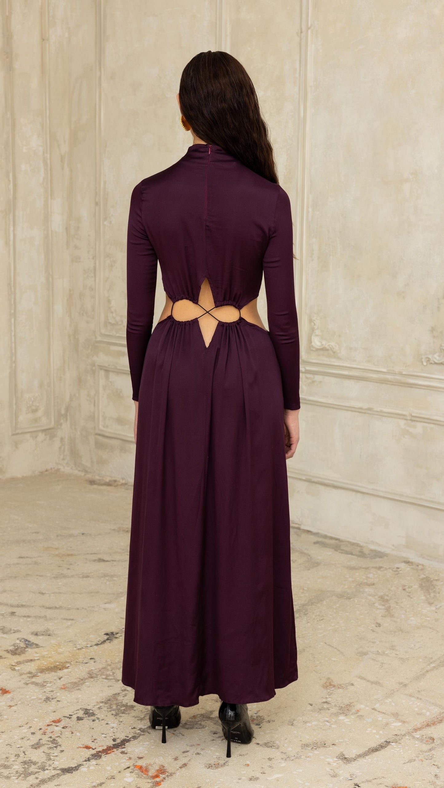 Serenity Bordo Dress