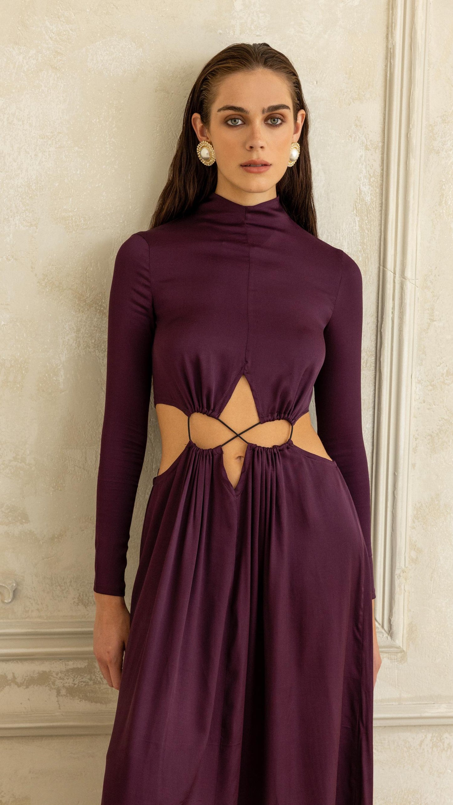 Serenity Bordo Dress