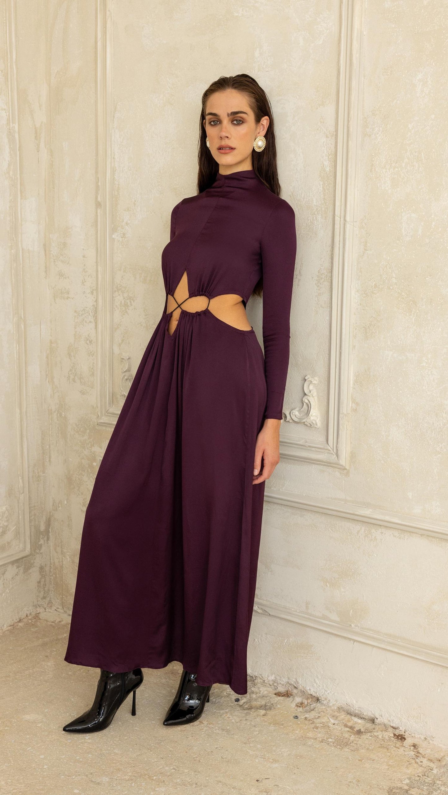 Serenity Bordo Dress
