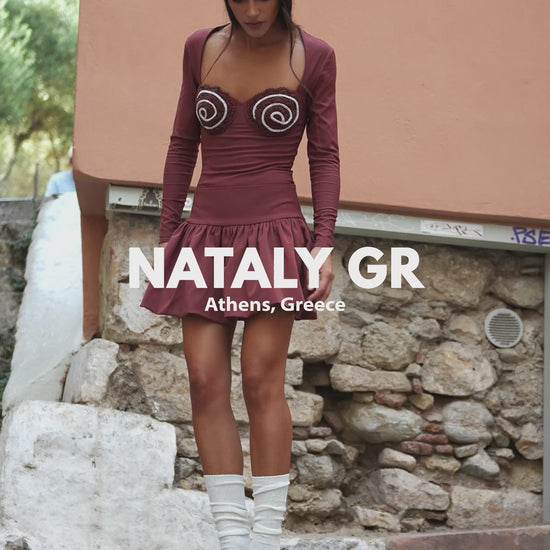 Zahna Bodysuit & Elif Skirt Set